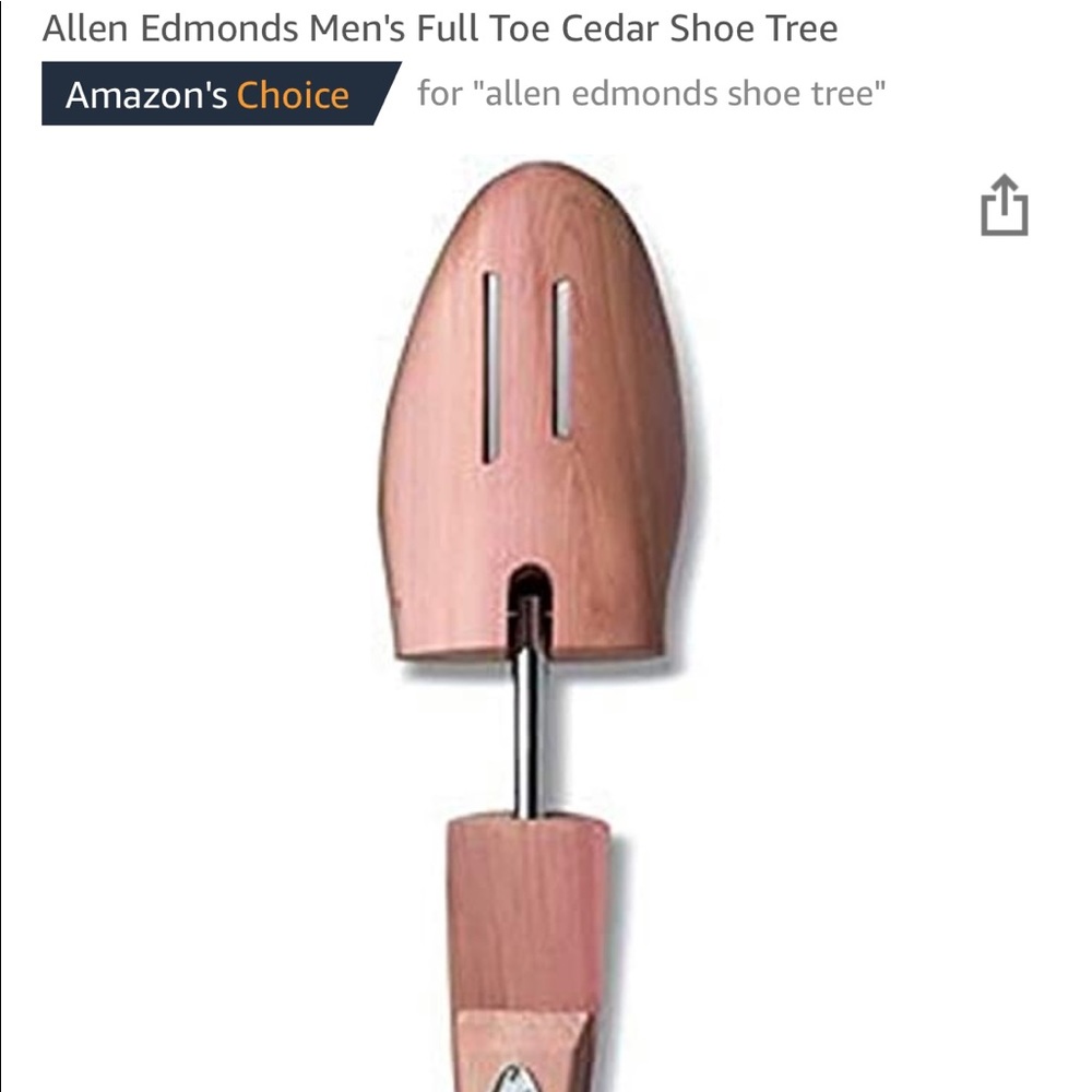 Allen Edmonds cedar shoe tree